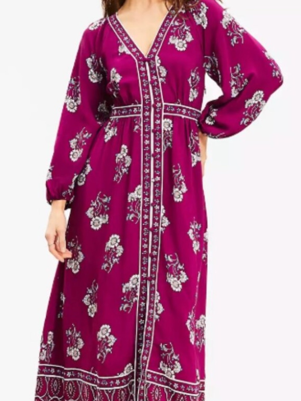Loft floral midi